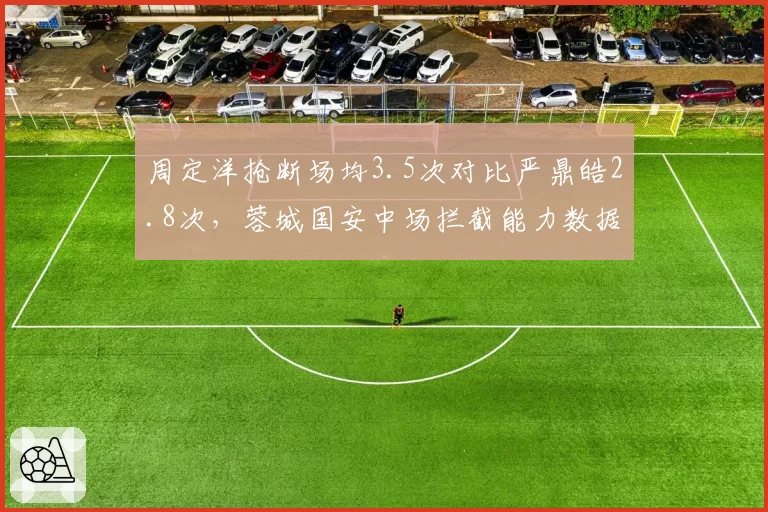 周定洋抢断场均3.5次对比严鼎皓2.8次，蓉城国安中场拦截能力数据对比