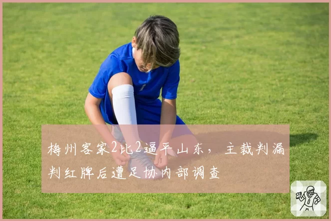 梅州客家2比2逼平山东，主裁判漏判红牌后遭足协内部调查